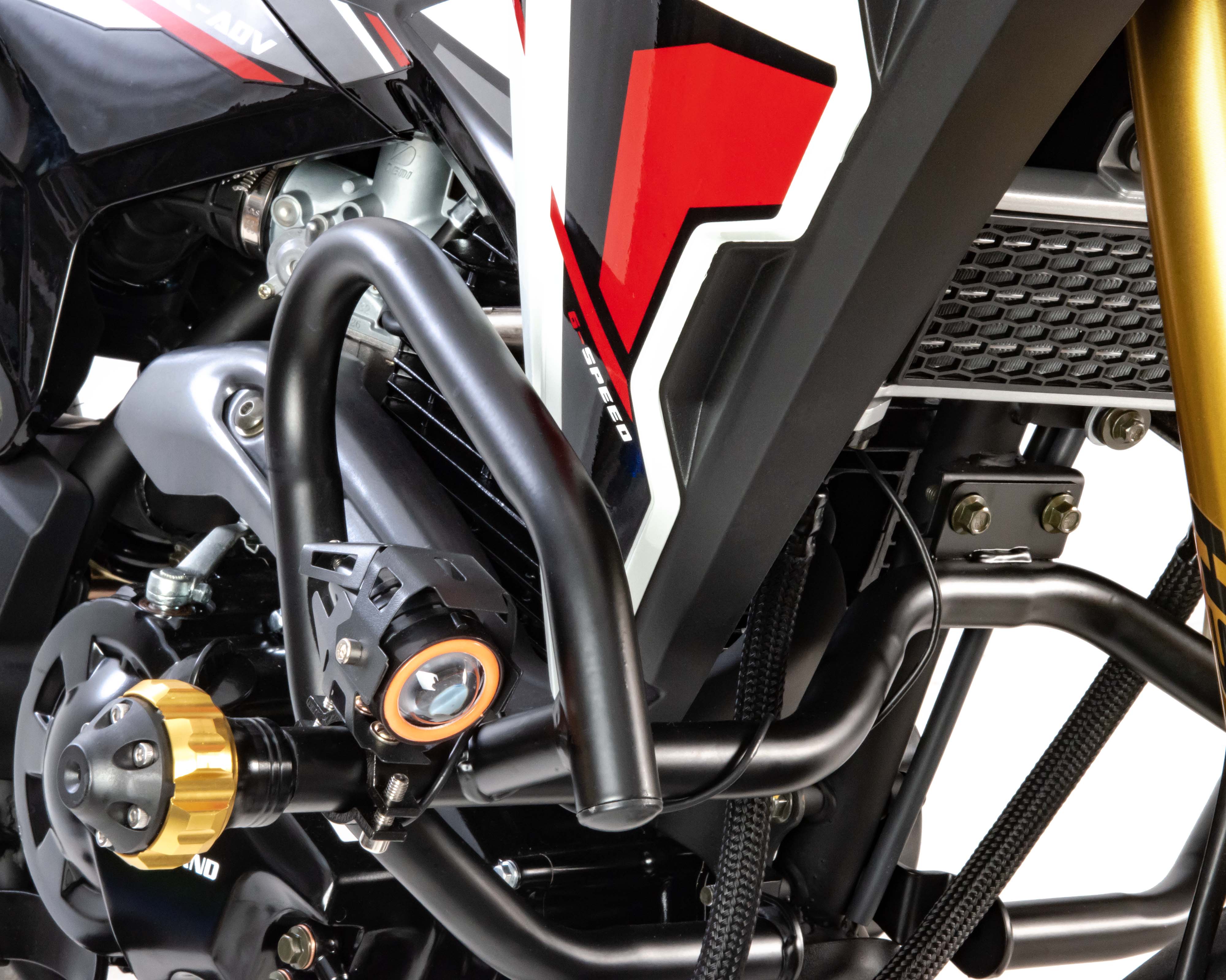 Мотоцикл Кросс 300 ENDURO GARET 19/17 белый