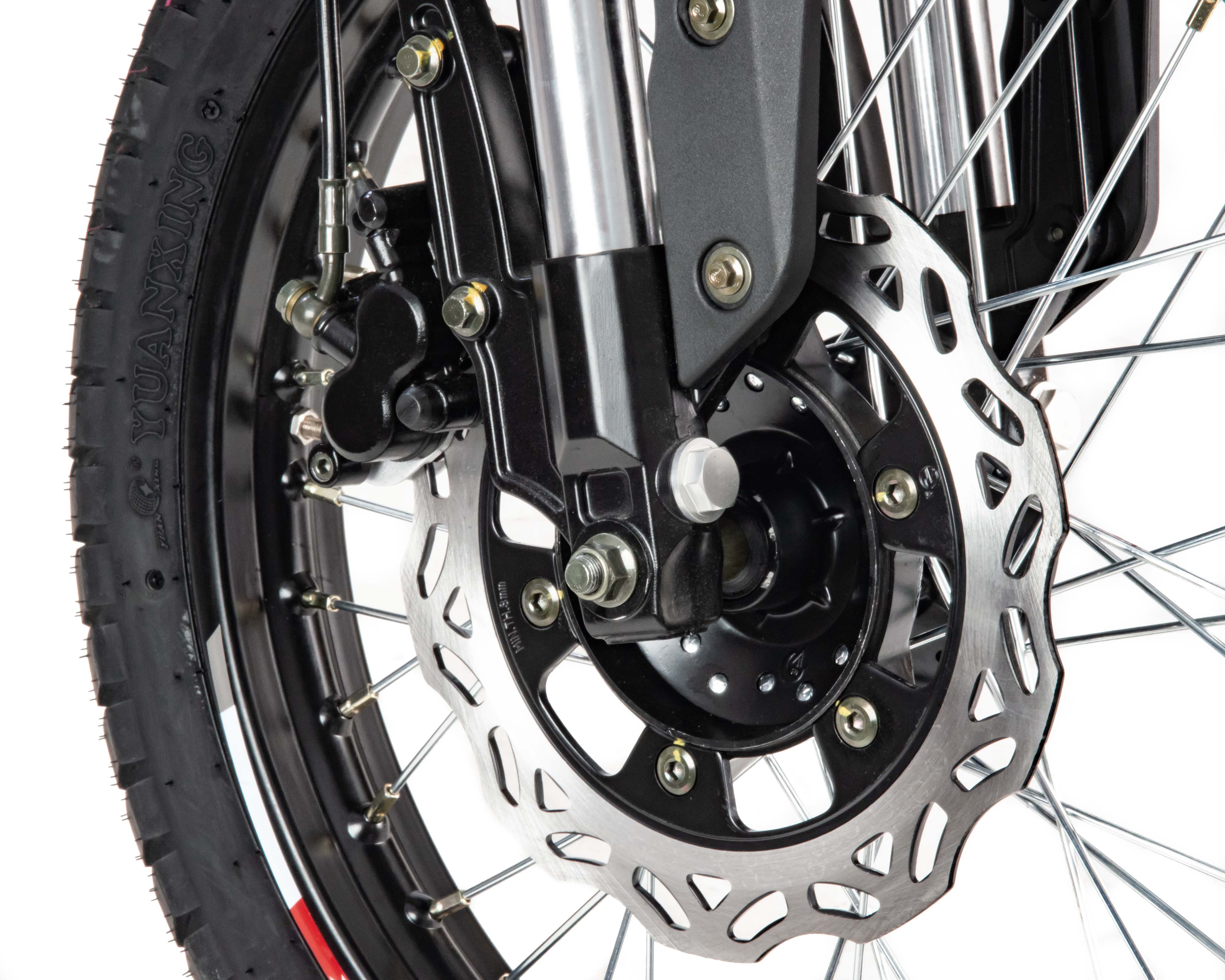 Мотоцикл Кросс 300 ENDURO GARET 19/17 белый