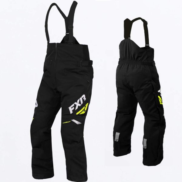 Штаны для снегохода FXR ADRENALINE #1 black (текстиль) (XL)
